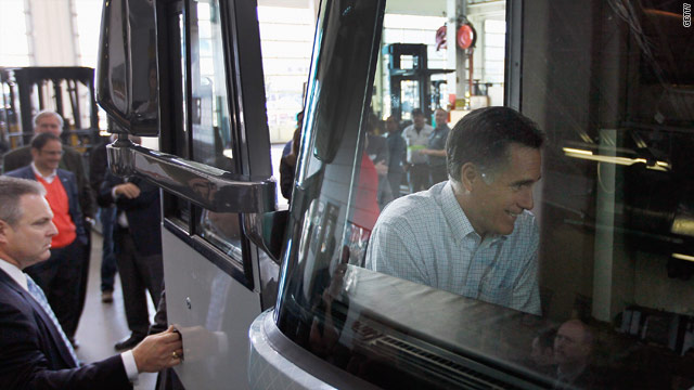 Romney to bus a move