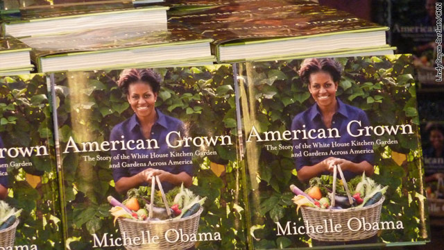 Michelle Obama signs her book for a lucky few