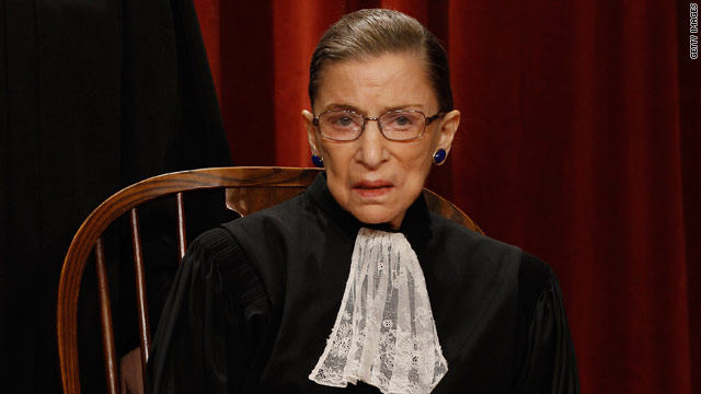 Justice Ginsburg suggests 'sharp disagreement' over pending hot-button cases