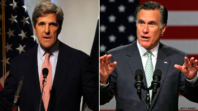Doppelganger alert: John Kerry to play Romney in debate prep