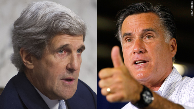 Is John Kerry a good fill-in for Mitt Romney?
