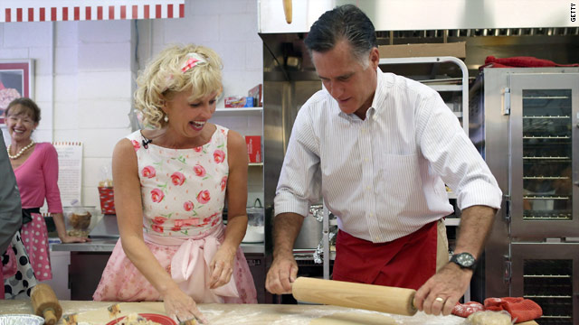 Easy as pie: Romney finds momentum on bus