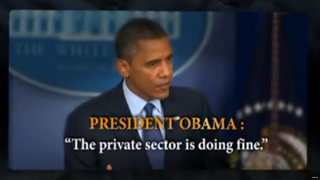 Pro-Romney super PAC keeps attacking Obama's 'private sector' gaffe