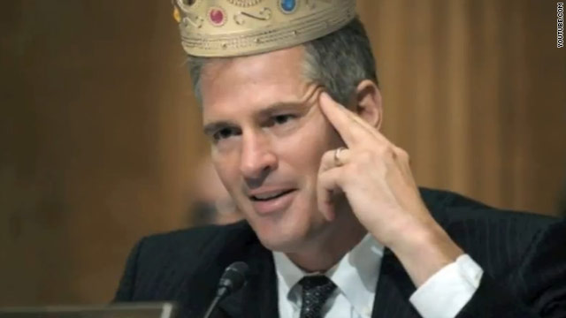 Web video hits Brown for royal meetings line