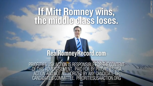 Pro-Obama super PAC bashes Romney in new ad