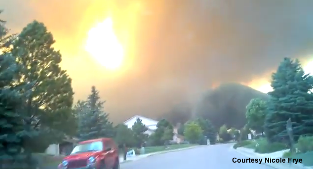Tonight on AC360: Colorado neighborhood in flames