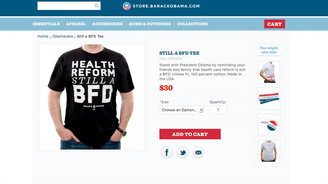 GOP: No LOL over OFA's 'BFD' T(-shirt)