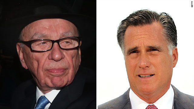 Murdoch on Romney: 'Of course I want him to win'
