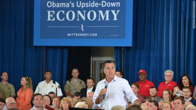 Romney takes on outsourcing claim