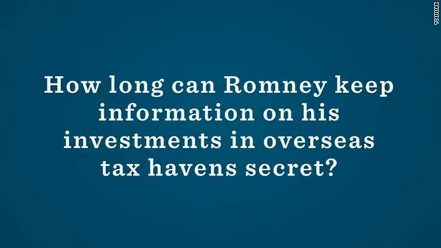 New day, another Obama attack on Romney transparency