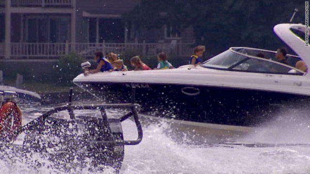 Romney boats on Lake Winnipesaukee
