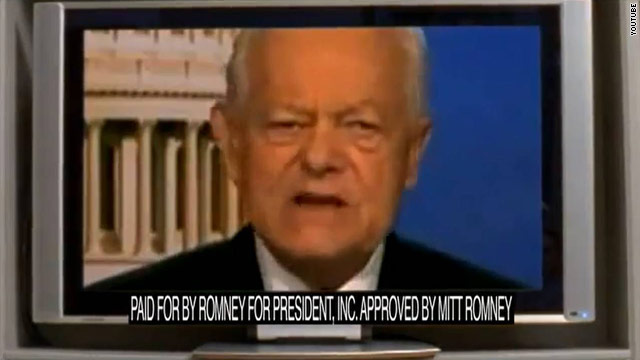 Romney camp bemoans negative ads - in a negative ad