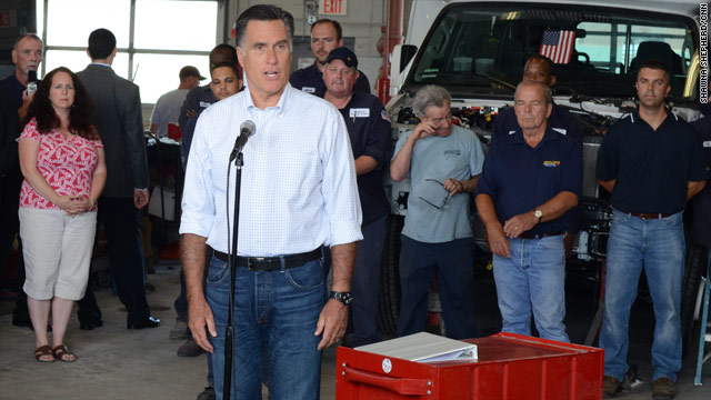 Romney drives a truck through Obama's 'build that' remark