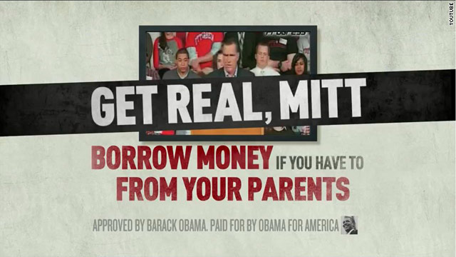Obama ad: 'Get real, Mitt'
