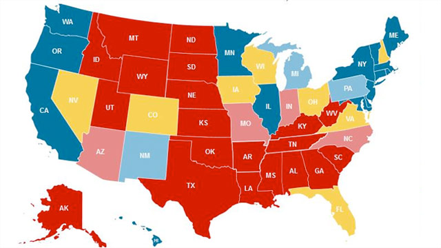 CNN Electoral Map: Wisconsin moves to true "toss up" CNN Electoral Map: Wisconsin moves to true "toss up"