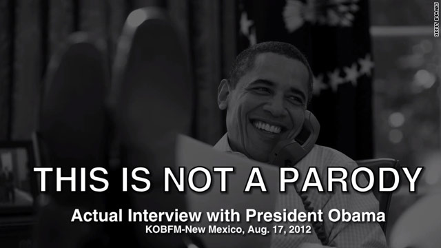 Republicans mock Obama over radio interview