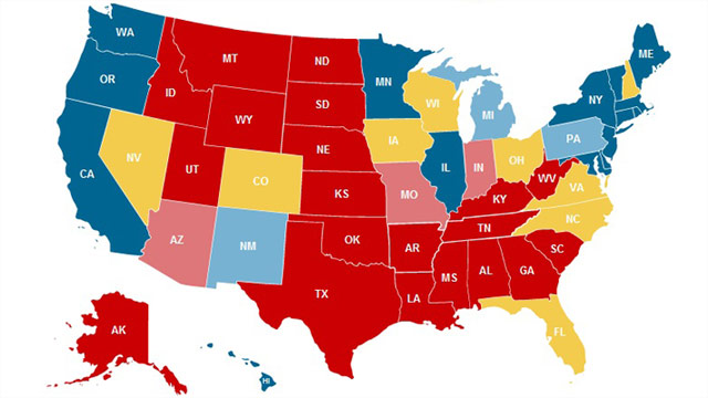 North Carolina moves in CNN Electoral Map