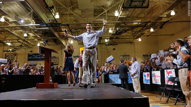 Ryan in the political spotlight with convention speech
