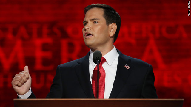 Rubio introduces Romney, vision of GOP future