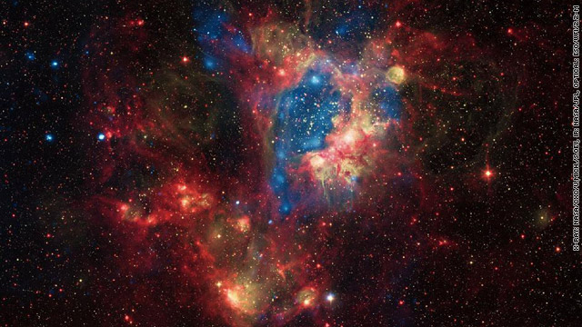 A Surprisingly Bright Superbubble