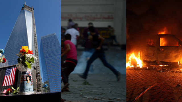 The AC360 Weekly Buzz: Anti-American protests spread in the Middle East, Sept. 11 fund adds cancer, sexual assault victim tweets attackers' names, Wolf's glasses