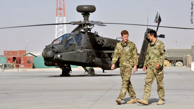 Source: Insurgents got onto Prince Harry's base through hole in fence