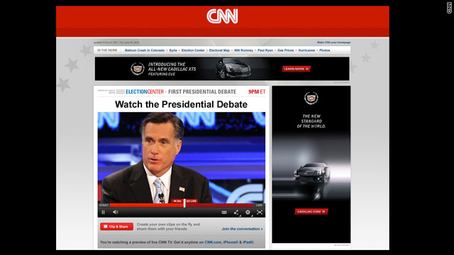 Watch debate online cnn new arrivals