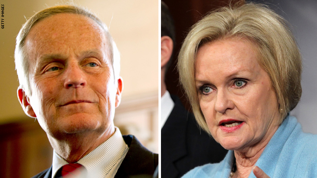 McCaskill ad uses Akin 'legitimate rape' comment against him
