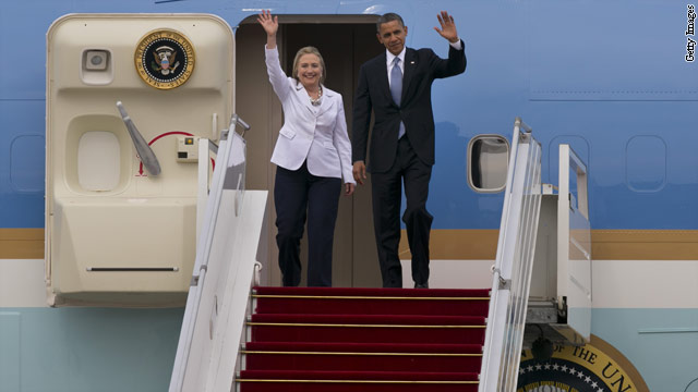 Detour at beginning of Hillary Clinton's farewell tour