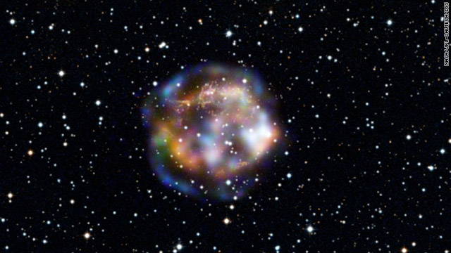 Sizzling Remains of a Dead Star