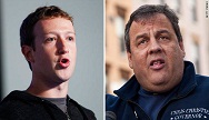 Zuckerberg 'likes' Chris Christie