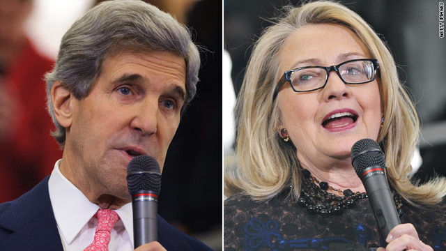 Kerry distances himself from Clinton backing of arming Syrian rebels