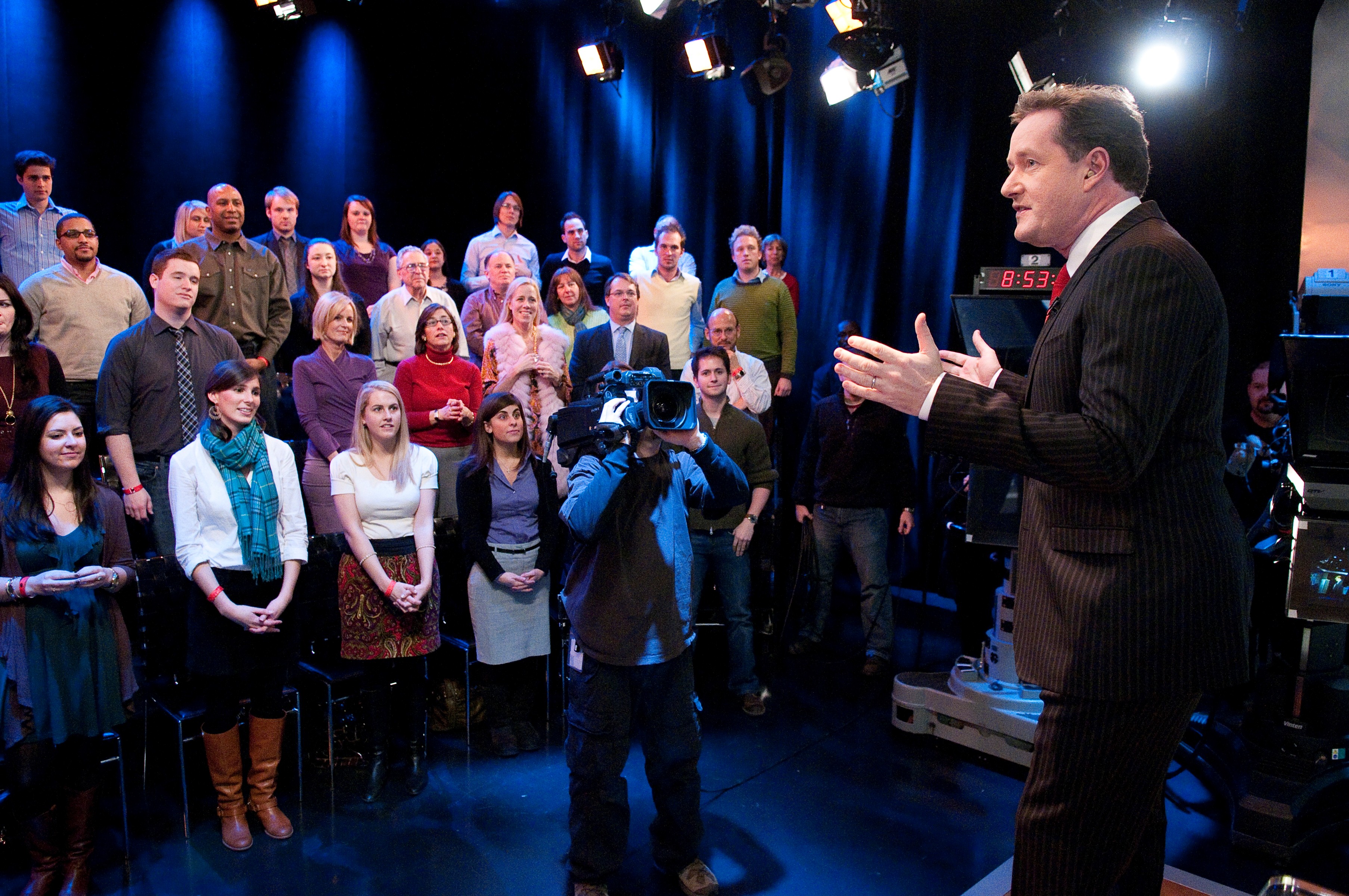 An opportunity to see "Piers Morgan Live" in studio!
