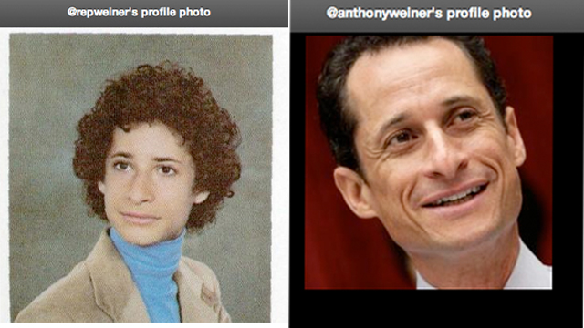 Weiner gets a Twitter makeover