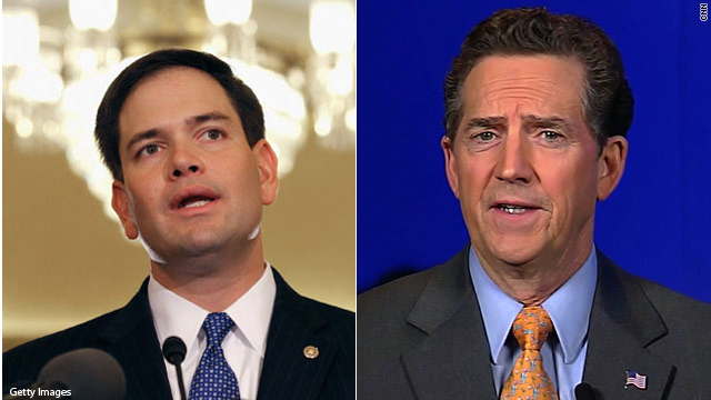 Immigration reform pits Rubio against mentor DeMint