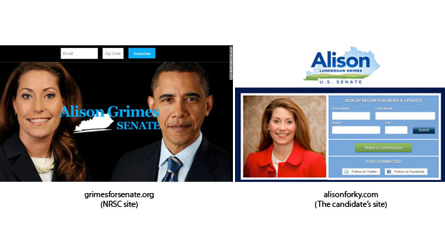 Web wars start early in crucial 2014 Senate battle