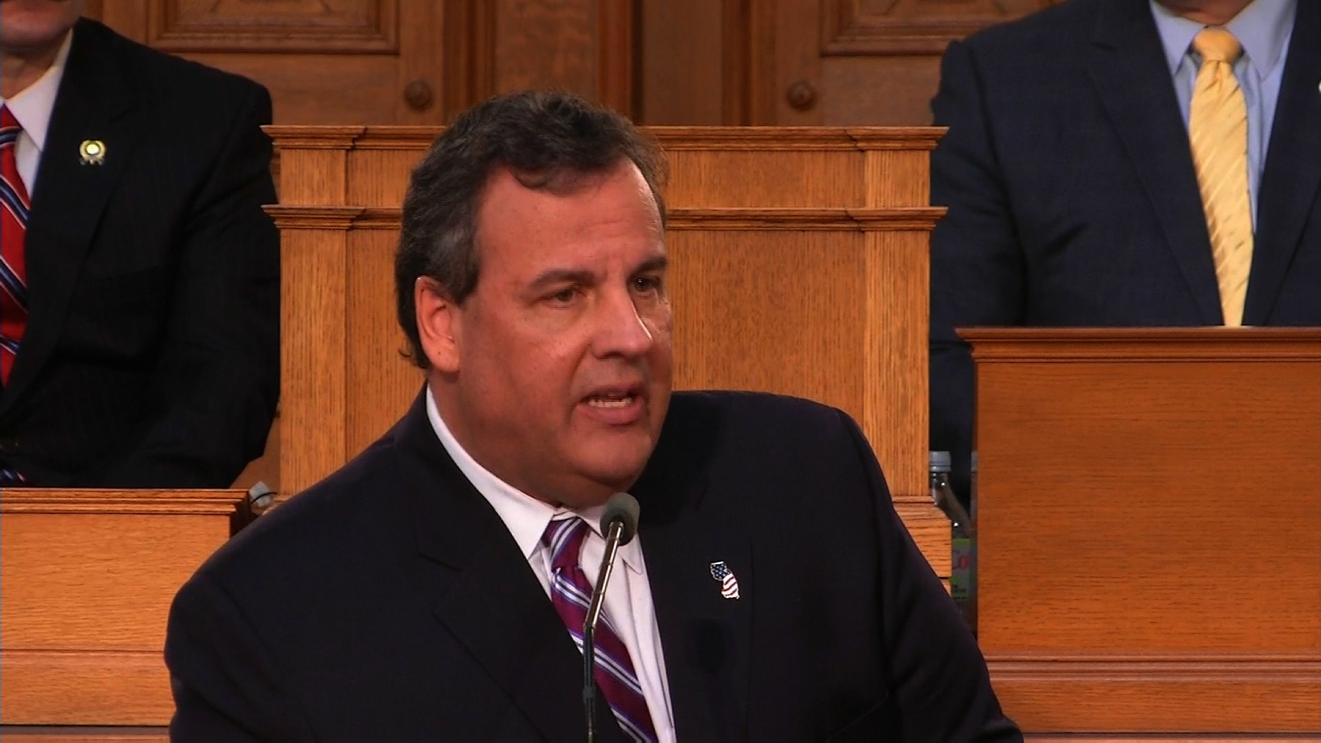 Christie makes big budget address