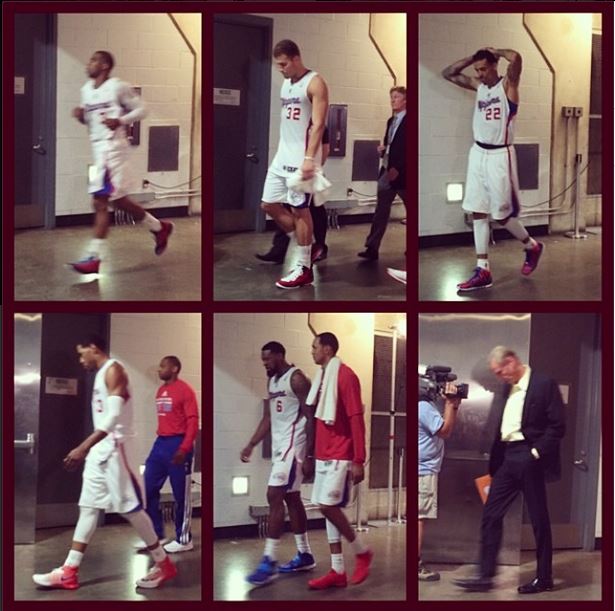 Photo of the Day: See Clippers Players After Their Playoff Loss