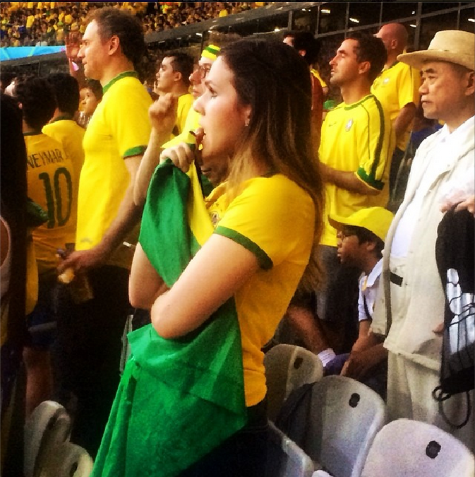 Photo of the Day: See Tense Brazil Fans