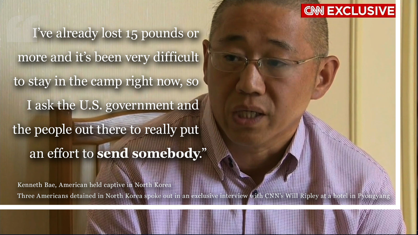 Americans Detained in North Korea Speak Out to CNN