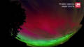 Time-lapse video of Aurora Borealis