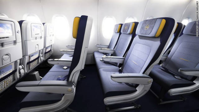 Lufthansa took 10th place in this year's World Airline Awards. The airline is known for providing sleek economy seating with ample legroom. 