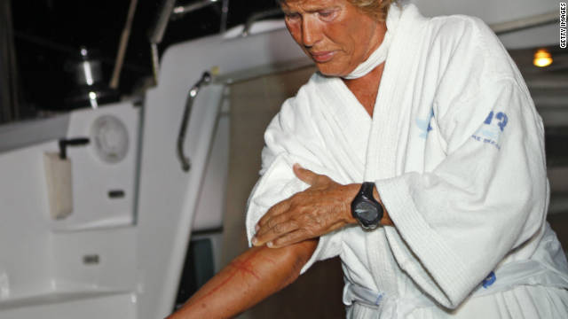 Diana Nyad abandona su intento de cruzar el estrecho de Florida