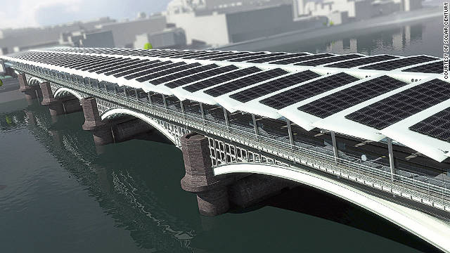 Londres construye el mayor puente solar del mundo
