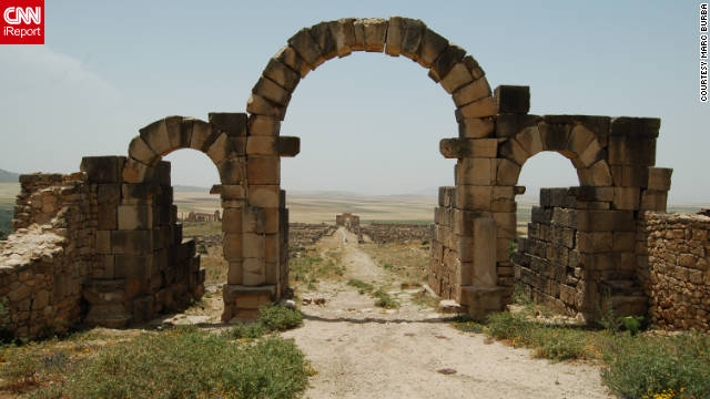 iReporters share photos they captured of Morocco's majestic beauty during their adventures. Marc Burba took this photo of a stone archway that leads to the main road of Volubilis. These Roman ruins are a UNESCO World Heritage site. "It was sunny and extremely hot, but because of that we had this amazing site almost all to ourselves."