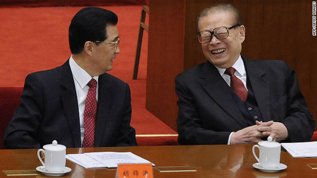El ex presidente de China Jiang Zemin hace una rara aparición pública
