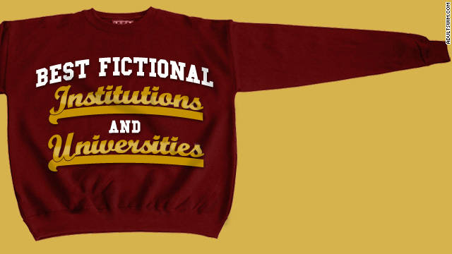 Best fictional universities