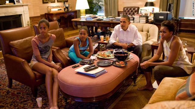 Obama not thrilled when kids watch Kardashians
