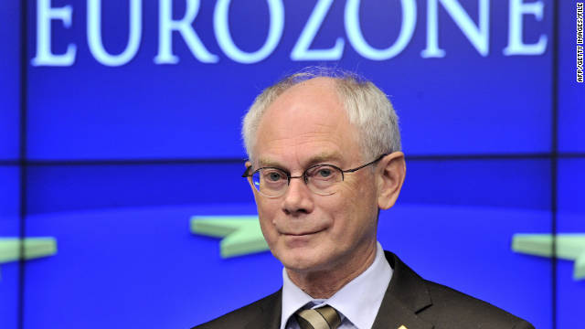 Herman Van Rompuy's memo singled out 