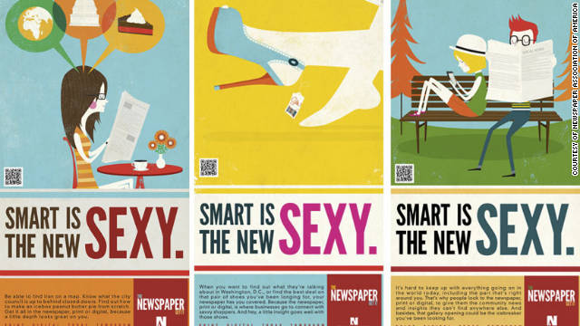 Ser inteligente es sexy, promueve una campaña de diarios en Estados Unidos